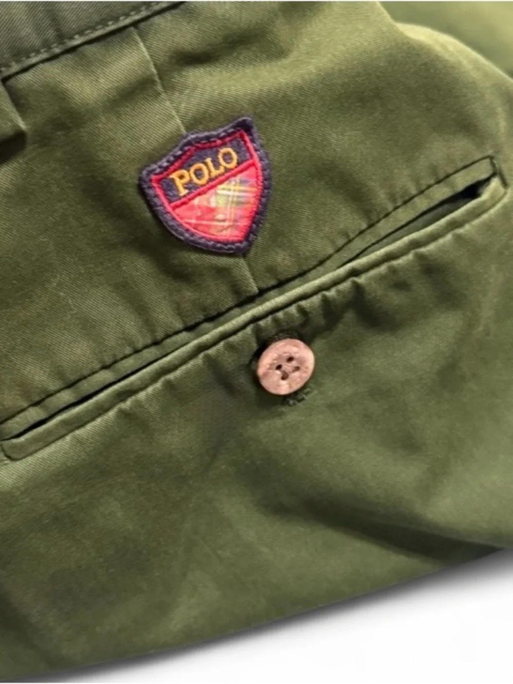 Vintage Polo Golf Ralph Lauren Men’s 38 Hunter Green Pleated Shorts PREPPY GOLF